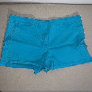 New York & Co. Turquoise Blue Shorts Size 14